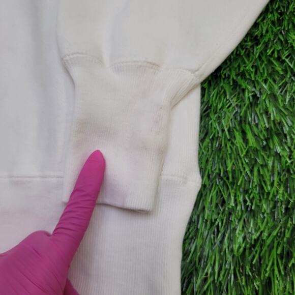 Vintage Burnsville High School Sweatshirt Large 23x25 USA Made 70s 80s - Picture 7 of 16